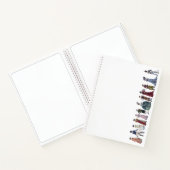 リージェンシーファッションヒストリカルジェーンオースティン8.5x11 ノートブック (内部)