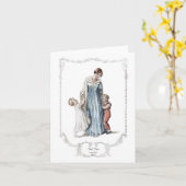 リージェンシーファッションプレート1810ノートカードノートカード カード (黄色い花)