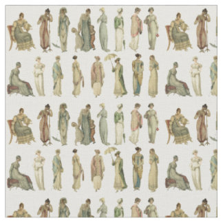 リージェンシーファッション1809-1815 ファブリック