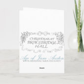 リージェンシーファッション1817の考えあなたのグリーティングカード シーズンカード (裏面)