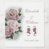 リージェンシーブリジェルトンピンクローゼスカメオス ワインラベル (シングルラベル)