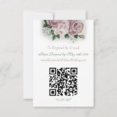 リージェンシーブリジェルトンピンクローゼスカメオス 出欠カード (裏面)