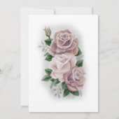 リージェンシーブリジェルトンピンクローゼスカメオス 招待状 (裏面)