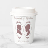 リージェンシーブリジェルトンピンクローゼスカメオス 紙コップ (正面)