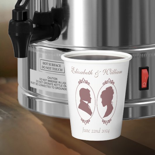 リージェンシーブリジェルトンピンクローゼスカメオス 紙コップ