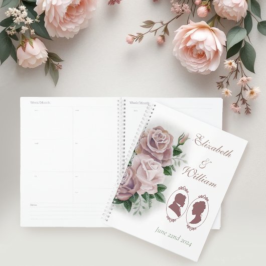 リージェンシーブリジェルトンピンクローゼズカメオ結婚ス プランナー手帳