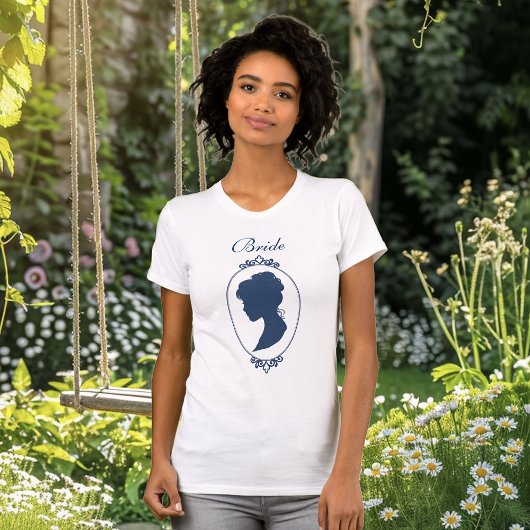 リージェンシーブリジェルトンブルーカメオ結婚ズ Tシャツ