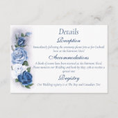 リージェンシーブリッジルトンブルーバラカメオ エンクロージャーカード (正面)