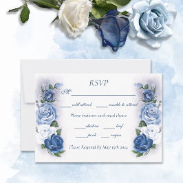 リージェンシーブリッジルトンブルーバラカメオ 出欠カード