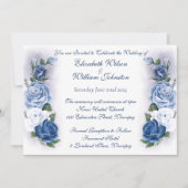 リージェンシーブリッジルトンブルーバラカメオ 招待状 (正面)