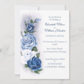 リージェンシーブリッジルトンブルーバラカメオ 招待状 (正面)