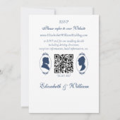 リージェンシーブリッジルトンブルーバラカメオ 招待状 (裏面)