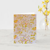 リージェンシー壁紙ノートカード、ノートカード カード (黄色い花)