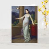 リージェンシー時代の歓楽 カード (黄色い花)