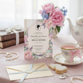 リージェンシー時代の花 ブリジャートン ブライダルシャワー 招待状