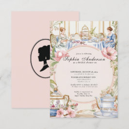 リージェンシー時代の花 ブリッジトン ブライダルシャワー 招待状