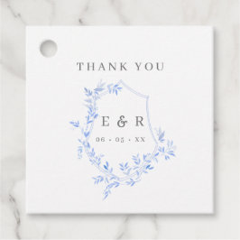 リージェンシー葉ブルーレンズクレストモノグラムサンキュー フェイバータグ