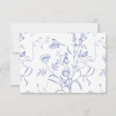 リージェンシー ブルー 結婚式 食物アレルギー 食事制限 出欠カード (裏面)