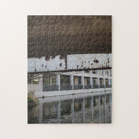 リージェントカナルブリッジロンドン統一されたキングダムUK ジグソーパズル (縦)