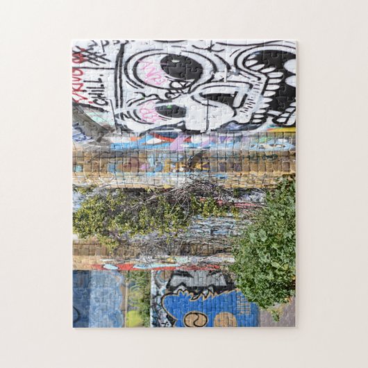 リージェントズカナルグラフティロンドンイングランドUK ジグソーパズル (縦)