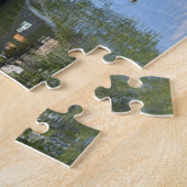 リージェントズカナルボーツロンドン統一されたキングダムUK ジグソーパズル (側面)