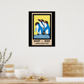 リージェント公園,ロンドン動物園を訪れる ポスター (キッチン)