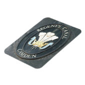 リージェント運河 – カムデンロック – ロンドン – 磁石 (左側)