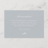 リージェ品亮婚招待状同封カード エンクロージャーカード (正面)