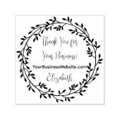 リースお客様のWebサイト名 セルフインキングスタンプ (デザイン)