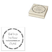 リースお客様のWebサイト名 ラバースタンプ (押印)