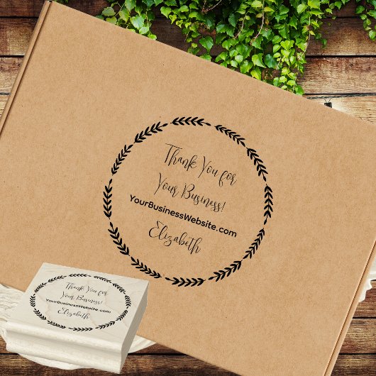 リースお客様のWebサイト名 ラバースタンプ