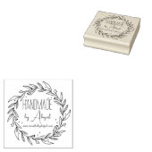 リースつる植物手製 |手作りビジネス ラバースタンプ (押印)