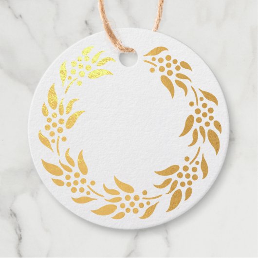 リースと果実 フェイバータグ (正面)