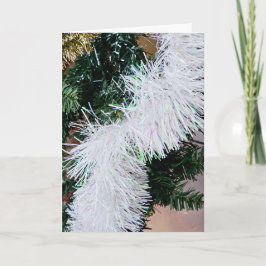 リースのクリスマスカード カード