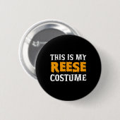 リースのハロウィンパーソナライズされたのコスメおもしろいント 缶バッジ (正面&裏面)
