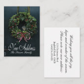 リースの新住所 エンクロージャーカード (正面/裏面)