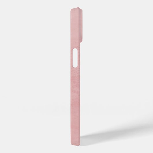 リースエレガントモノグラム |ピンク Case-Mate iPhoneケース (裏面 / 右)