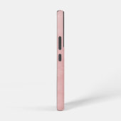 リースエレガントモノグラム |ピンク SAMSUNG GALAXYケース (右側面)