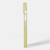 リースエレガントモノグラム |黄色 Case-Mate iPhoneケース (裏面 / 左)