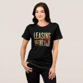 リースエージェント トライブレンドTシャツ (正面全面)