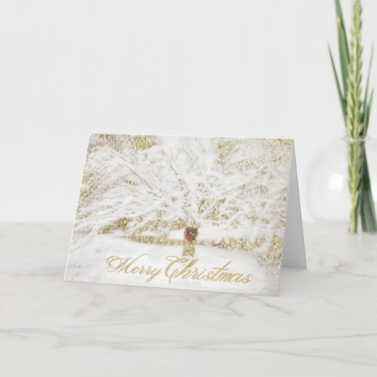 リースオンスノーツリー シーズンカード (正面)