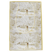 リースオンスノーツリー ミディアムペーパーバッグ (正面)