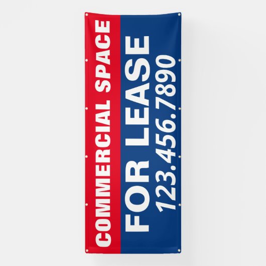 リースカスタマイズラージ用商業宇宙 横断幕 (縦)