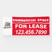 リースカスタマイズ会社ロゴの商用宇宙 横断幕 (横)