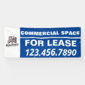 リースカスタマイズ会社ロゴの商用宇宙 横断幕 (横)