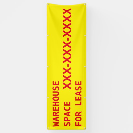 リースカスタマイズ倉庫/小売/オフィス用の大規模 横断幕 (縦)