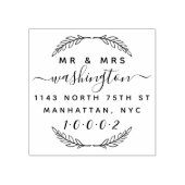 リースカスタムと台本差出人住所 ラバースタンプ (インプリント)