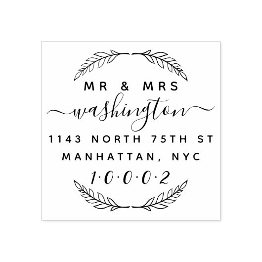 リースカスタムと台本差出人住所 ラバースタンプ (インプリント)