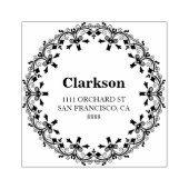 リースカスタム差出人住所 ラバースタンプ (インプリント)