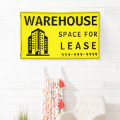 リースカスタム用商業倉庫宇宙 横断幕 (インサイチュ)